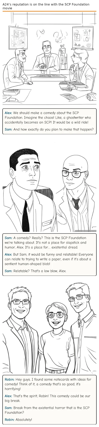 A24’s reputation is on the line with the SCP Foundation movie