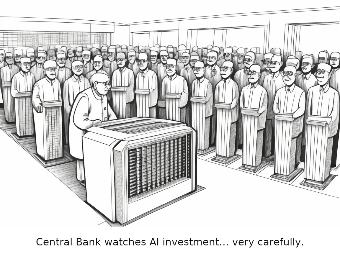 Central Bank watches AI investment... very carefully.