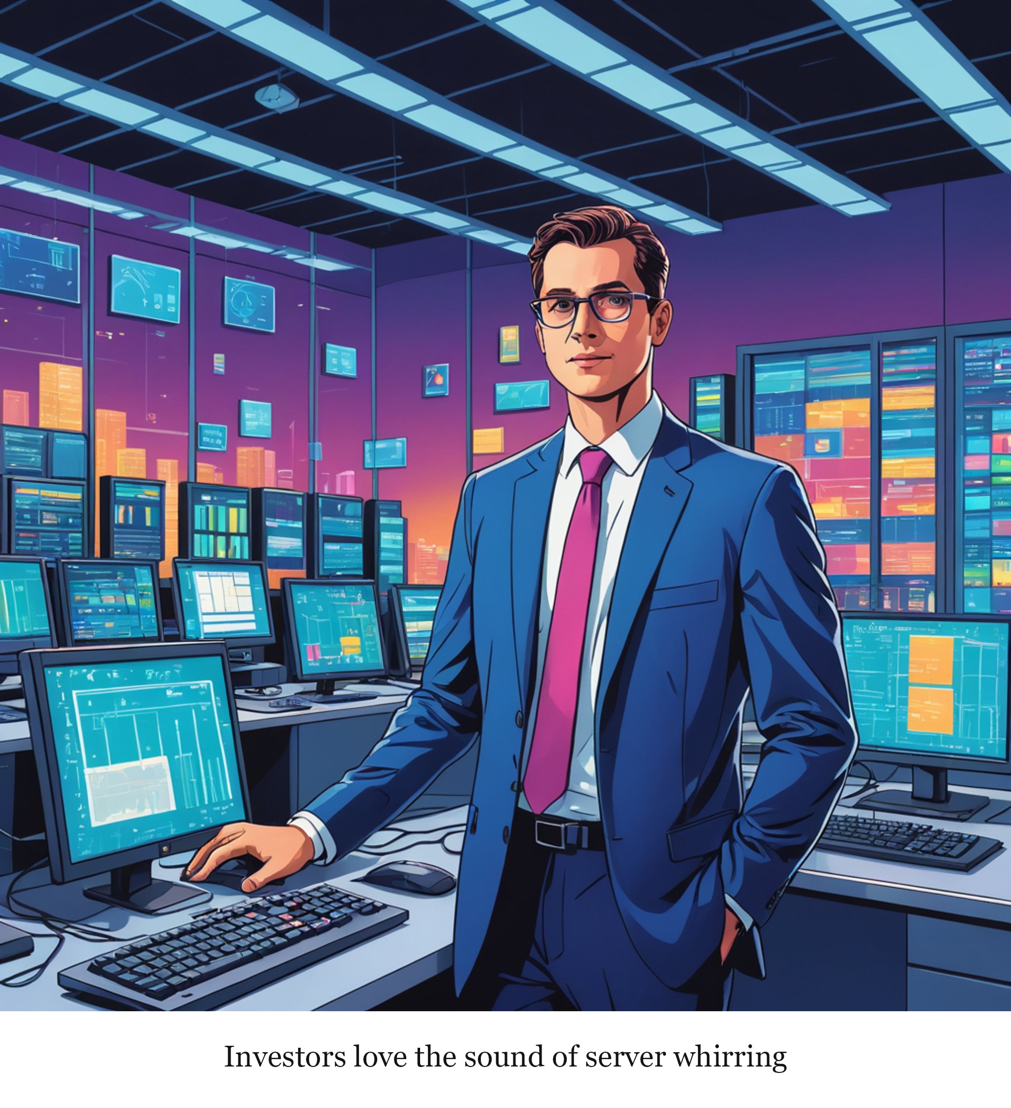 Anthropic flags revenue surge to investors ahead of stock market debut — one-panel cartoon