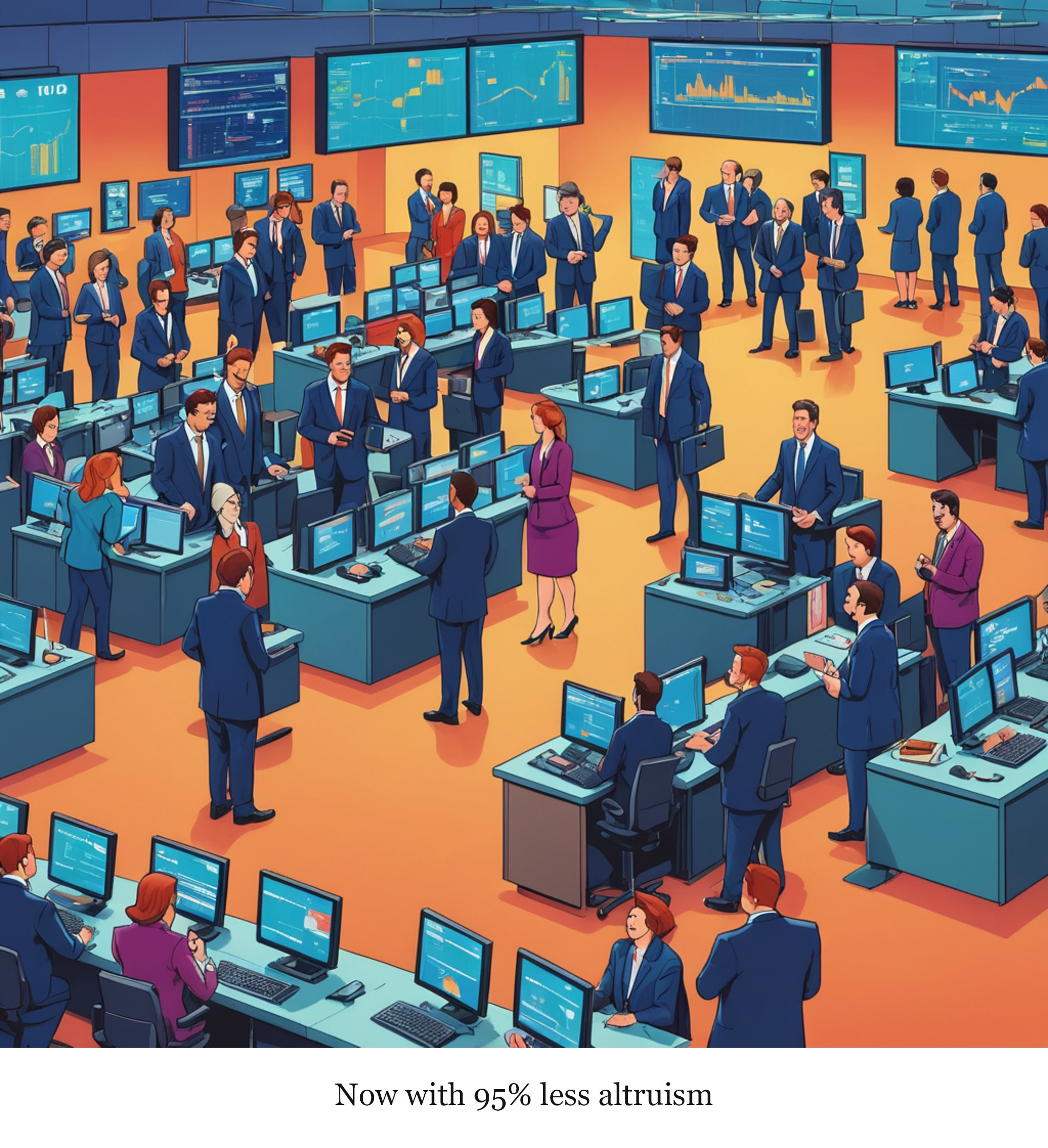 Anthropic says it will commit 5% of its shares to 'public benefit fund' — one-panel cartoon