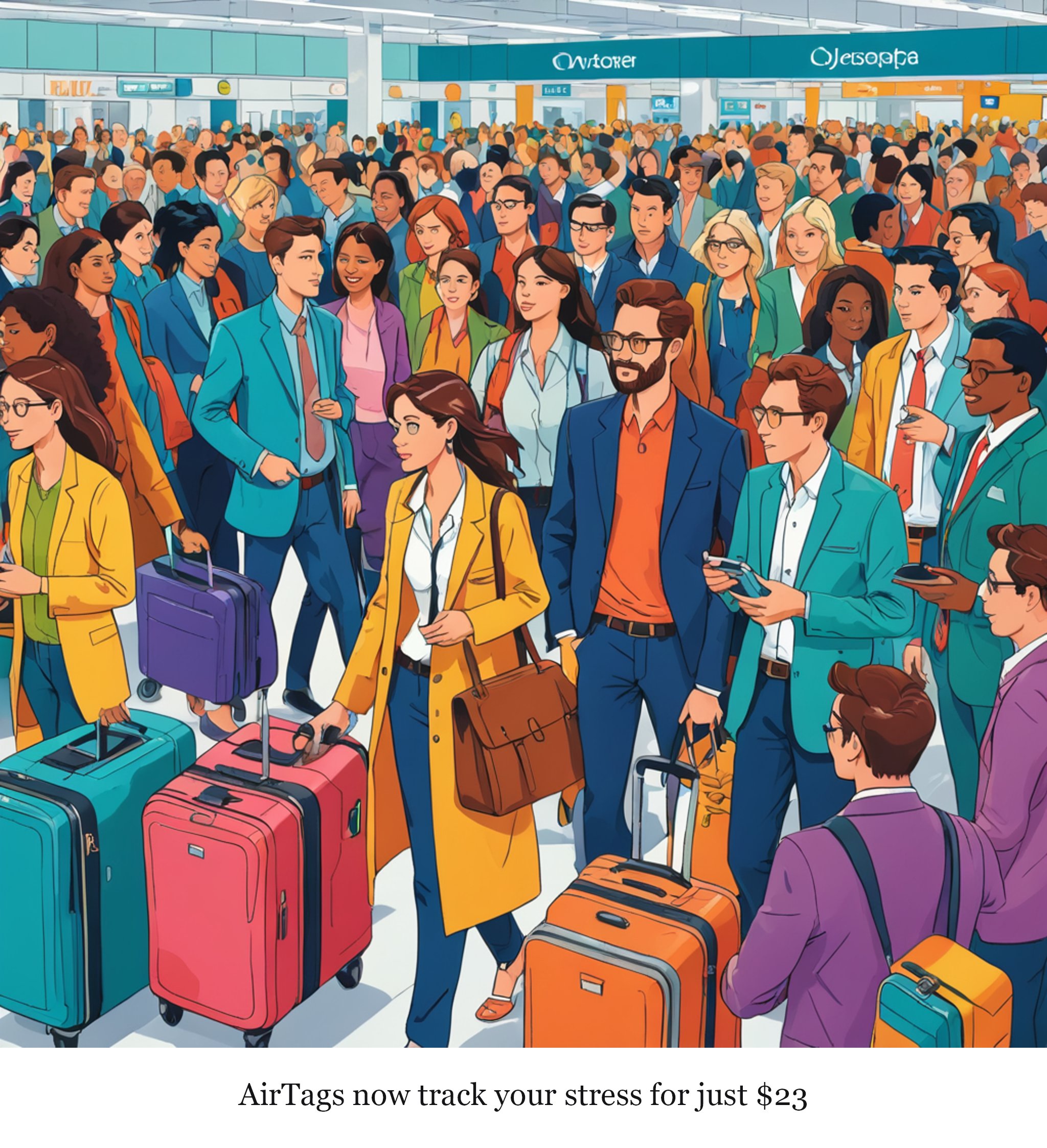 Apple’s latest AirTag is the cheapest it’s ever been — one-panel cartoon