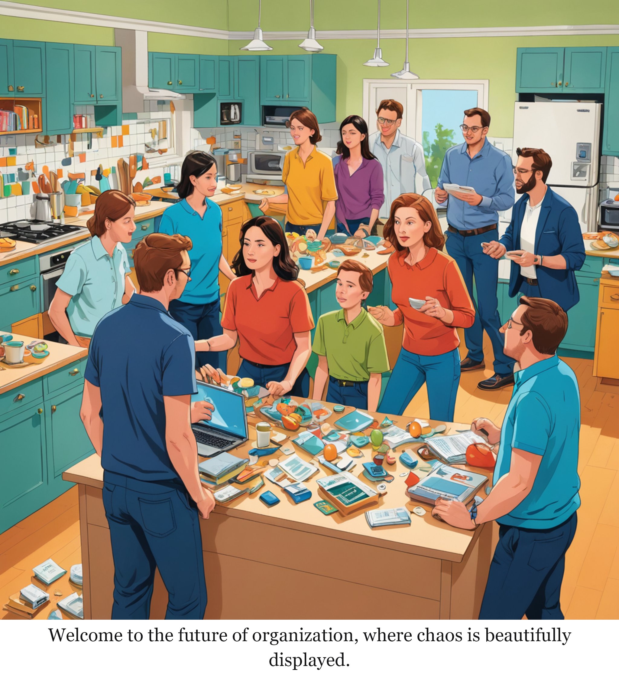 Apple’s HomeView ad is confusing to everyone except parents — one-panel cartoon