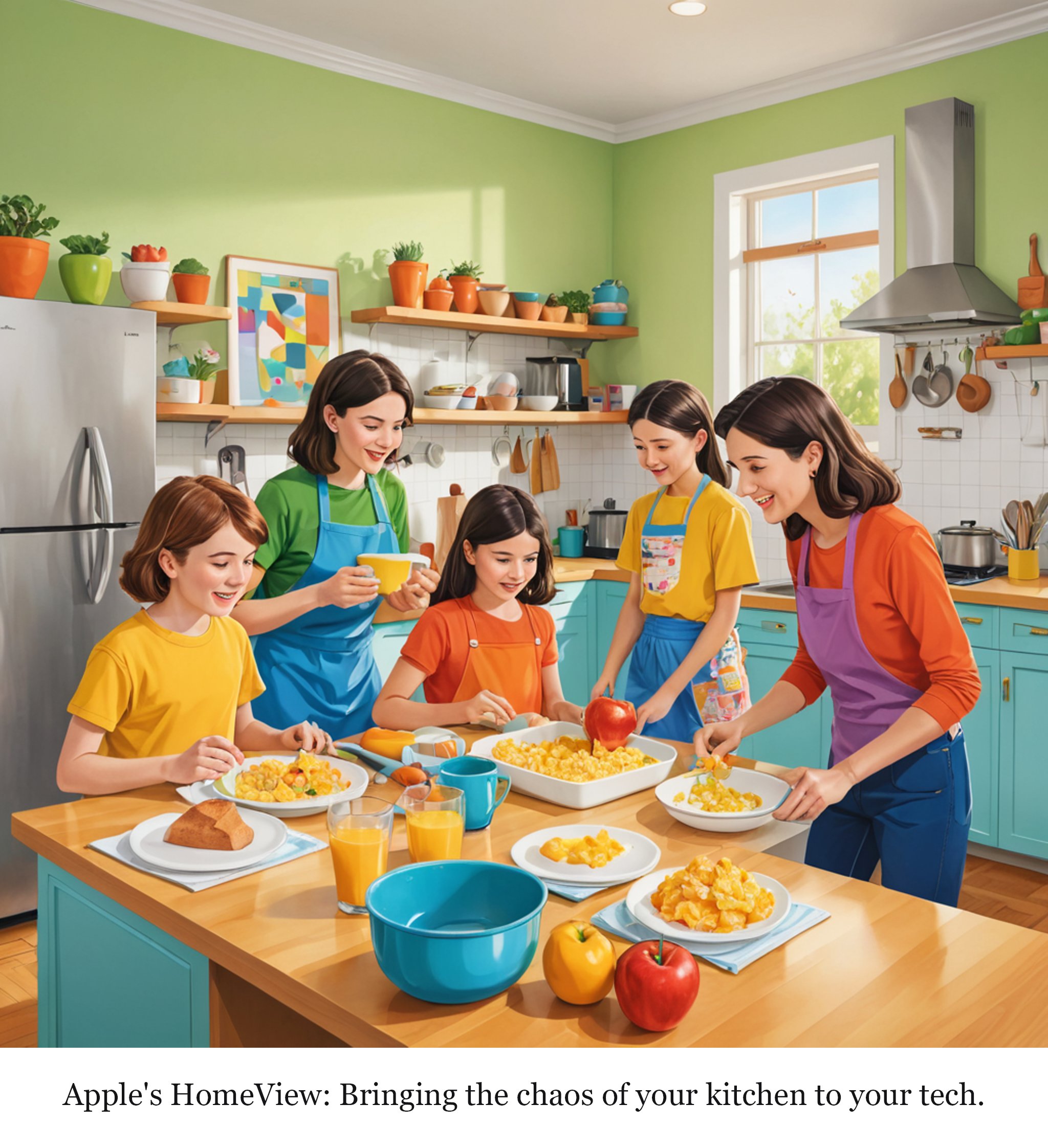 Apple’s HomeView is just the latest threat to online recipe writers — one-panel cartoon
