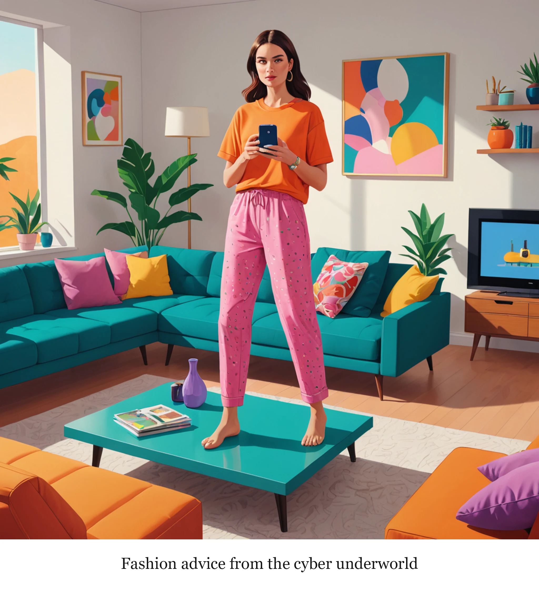 Fashion advice from the cyber underworld