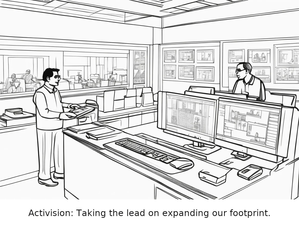 Activision: Taking the lead on expanding our footprint.