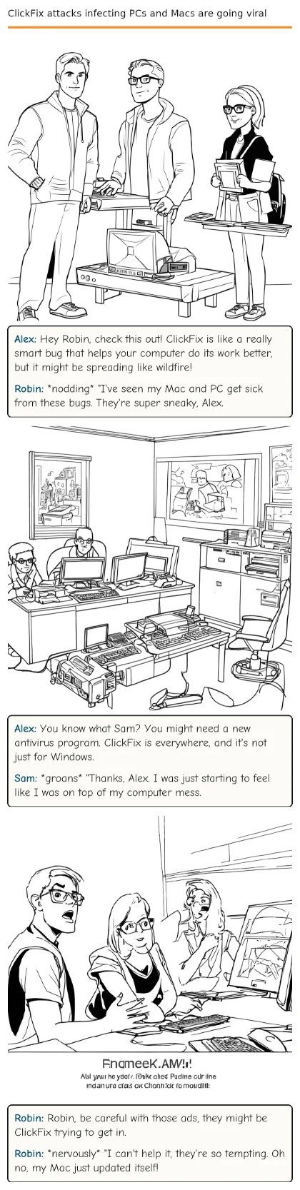 ClickFix attacks infecting PCs and Macs are going viral