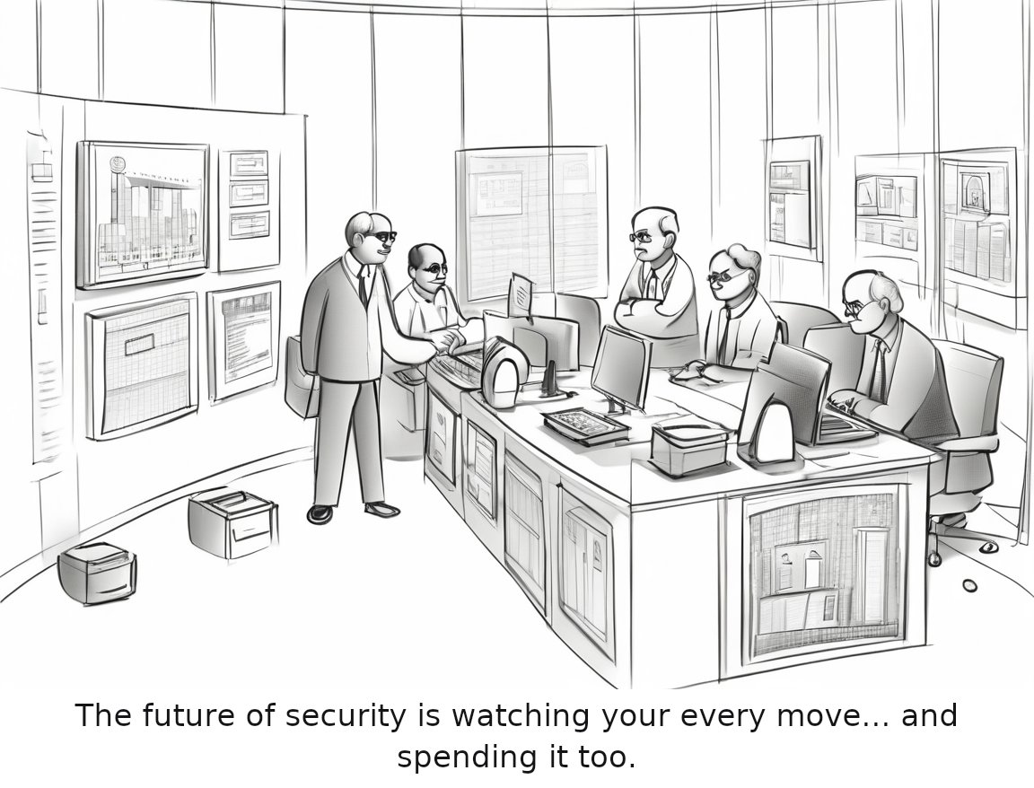 Comp AI sets eyes on a continuously agentic future for security and compliance — one-panel cartoon