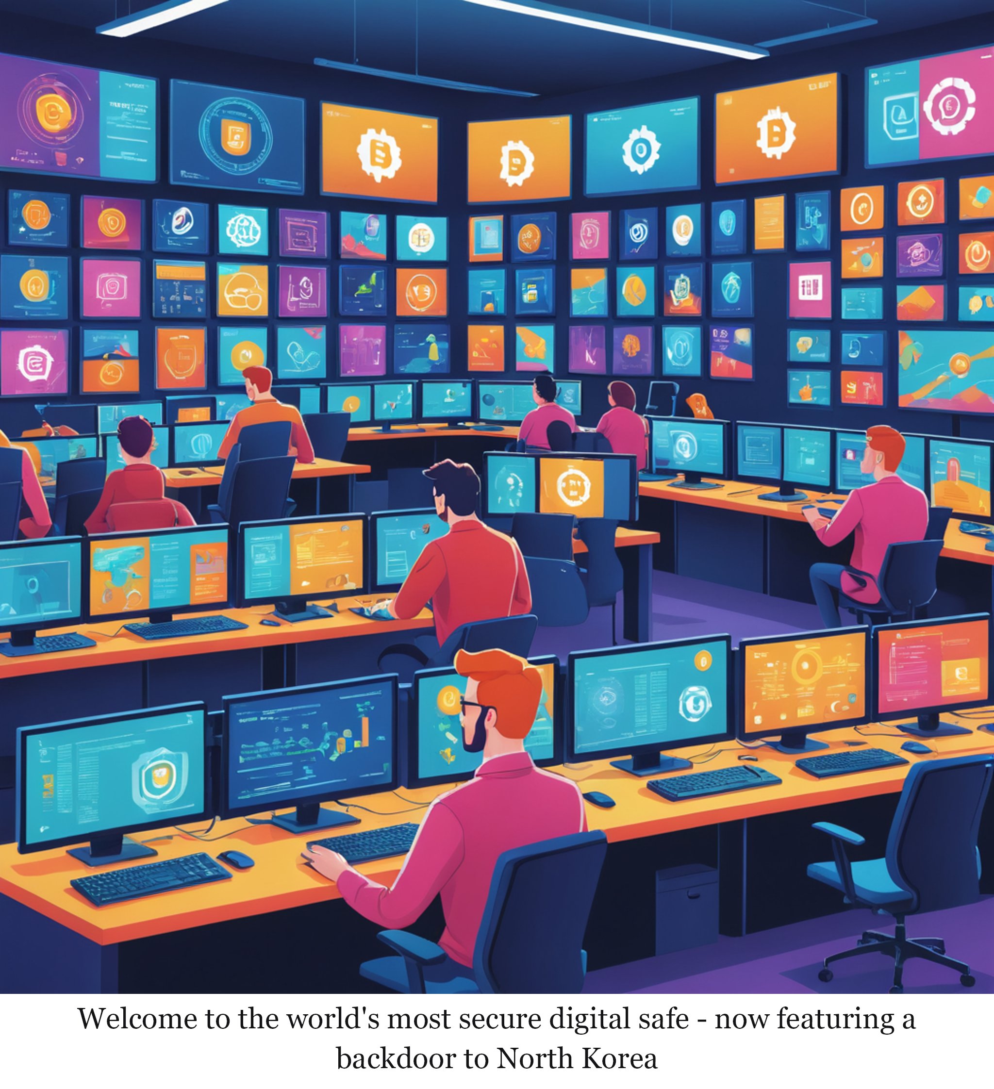 Crypto giant Binance hit by $6.3bn hack suspected to be largest in history — one-panel cartoon