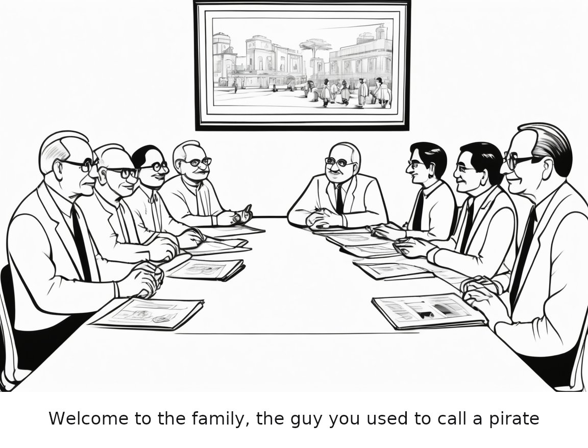 Disney’s first CTO led an AI startup it once accused of copying its characters — one-panel cartoon