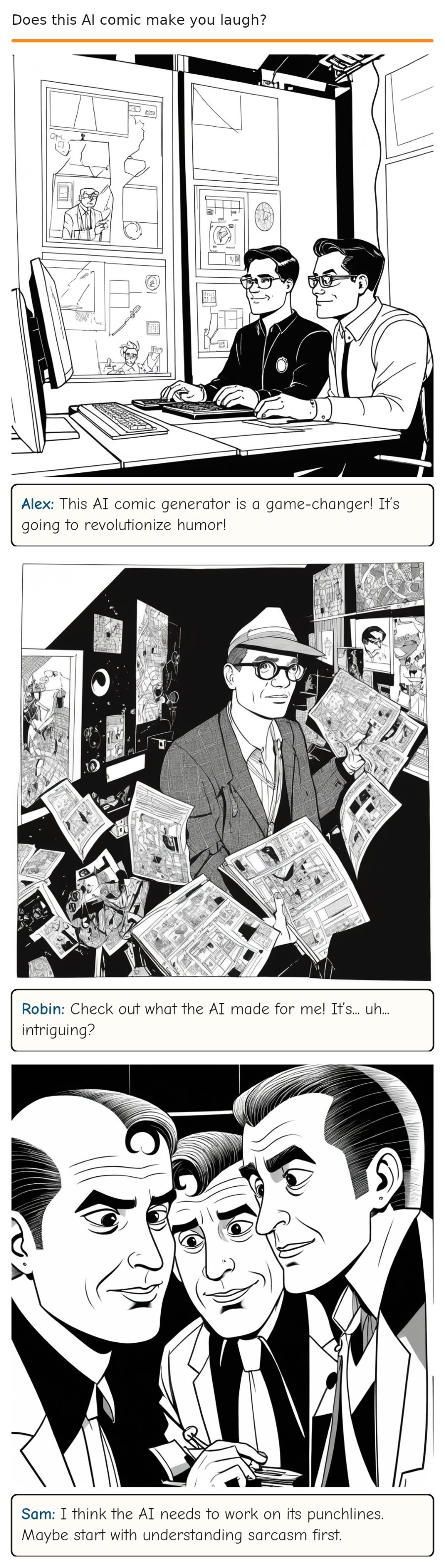 Does this AI comic make you laugh? — comic strip