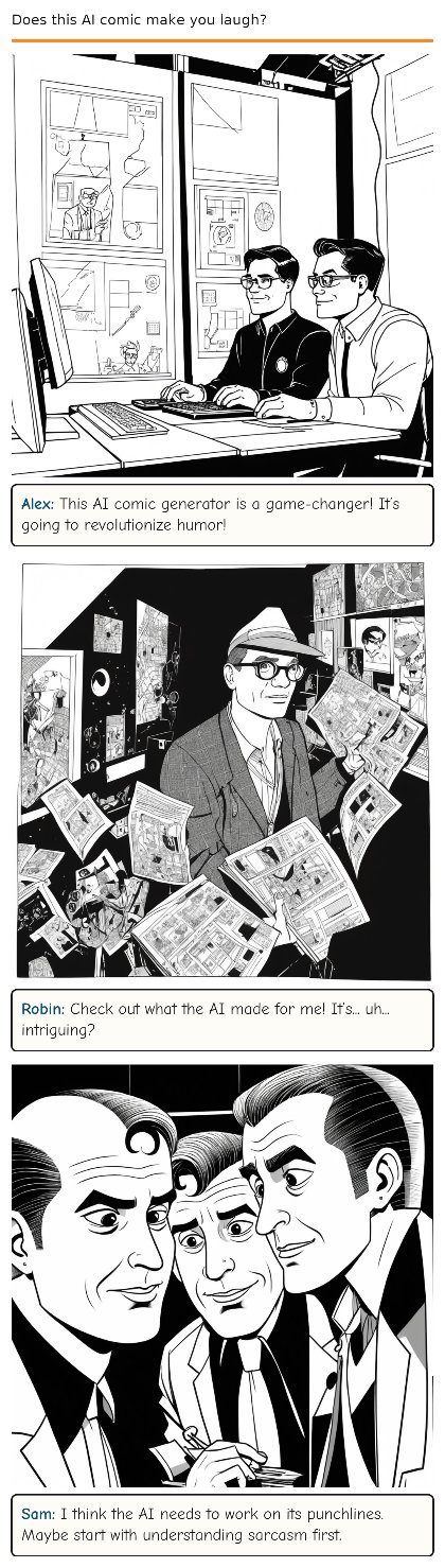 Does this AI comic make you laugh?