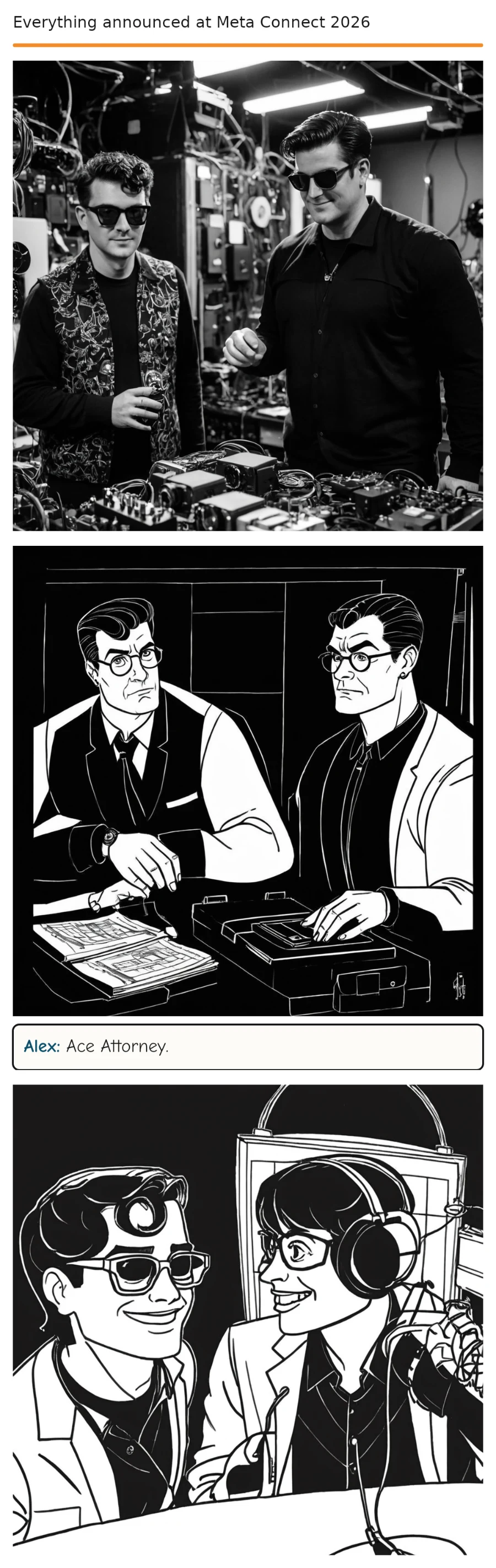 Everything announced at Meta Connect 2026 — comic strip