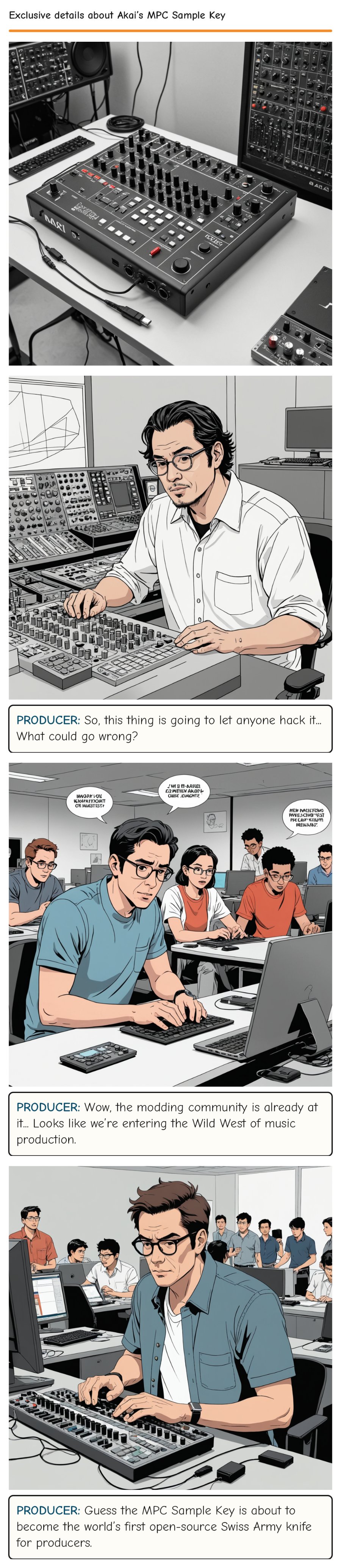 Exclusive details about Akai’s MPC Sample Key