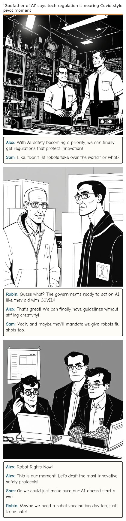 ‘Godfather of AI’ says tech regulation is nearing Covid-style pivot moment