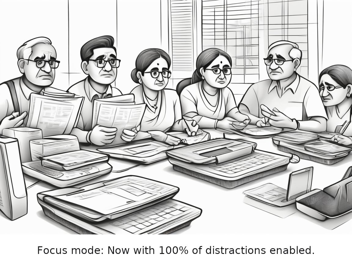 How Focus mode has changed in iOS 27 — one-panel cartoon