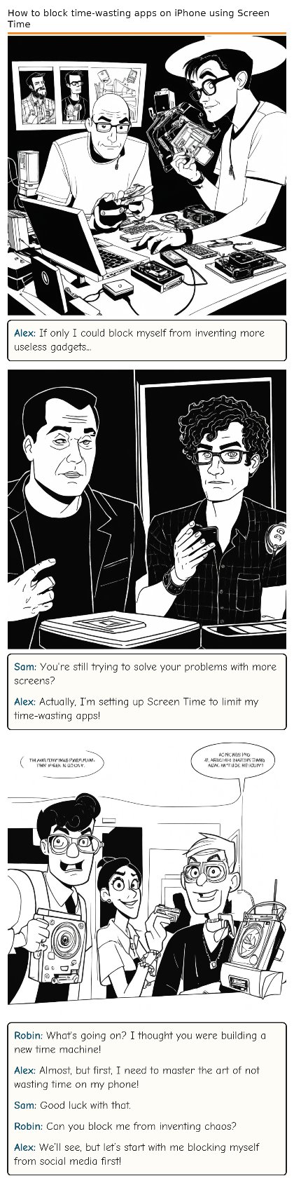 How to block time-wasting apps on iPhone using Screen Time