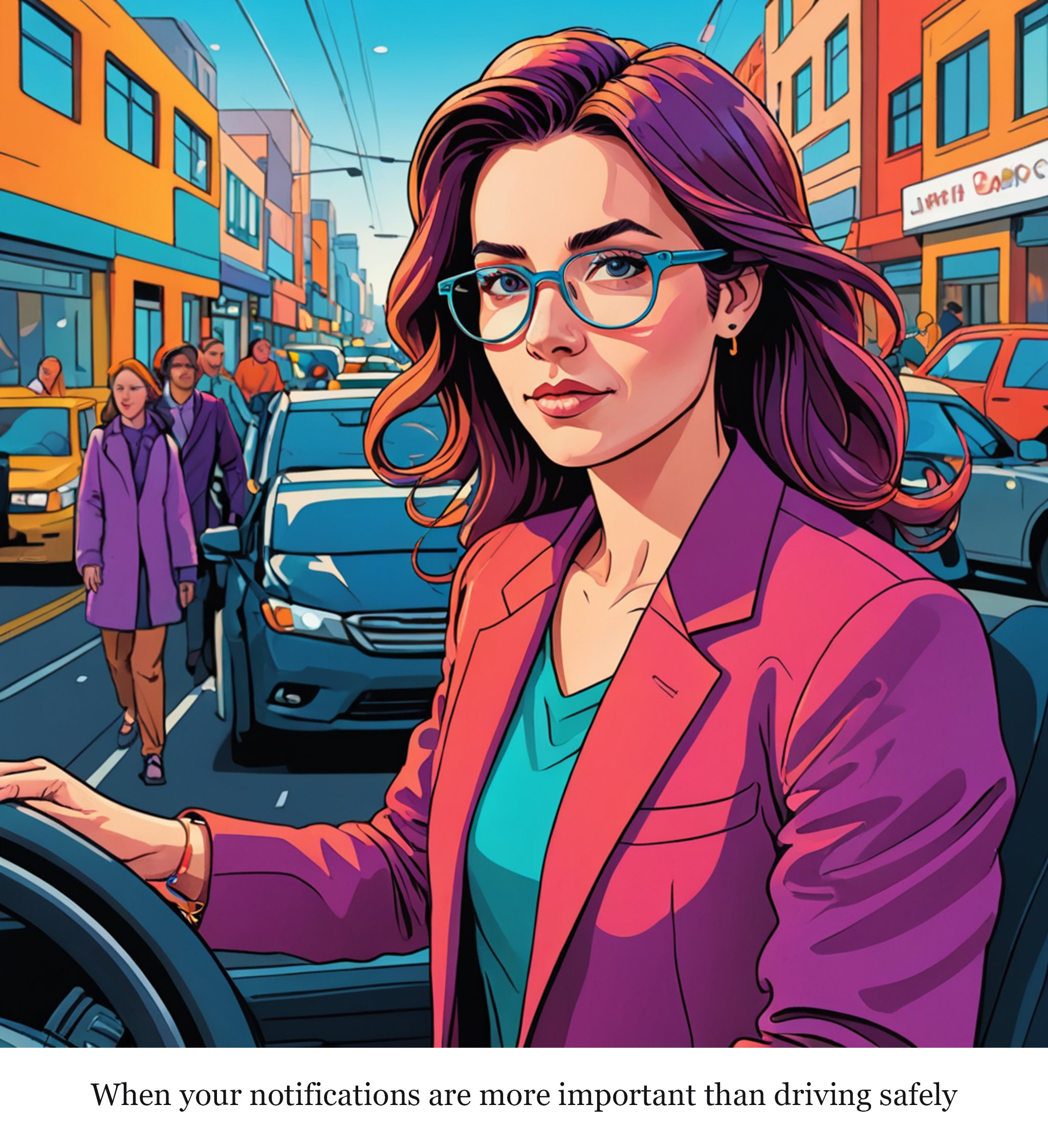 How to enable Live Activities on iPhone and CarPlay — one-panel cartoon