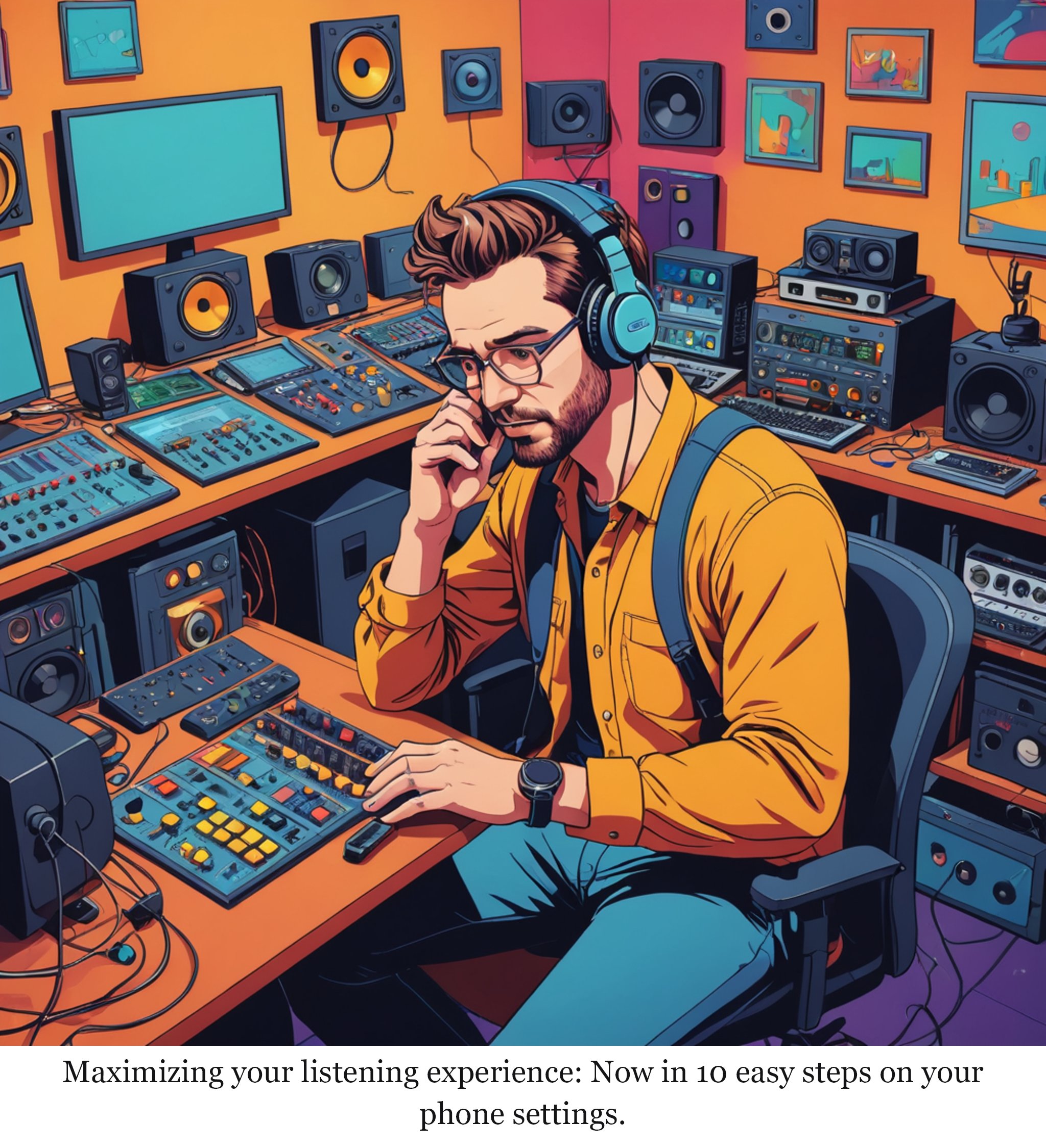 Maximizing your listening experience: Now in 10 easy steps on your phone settings.