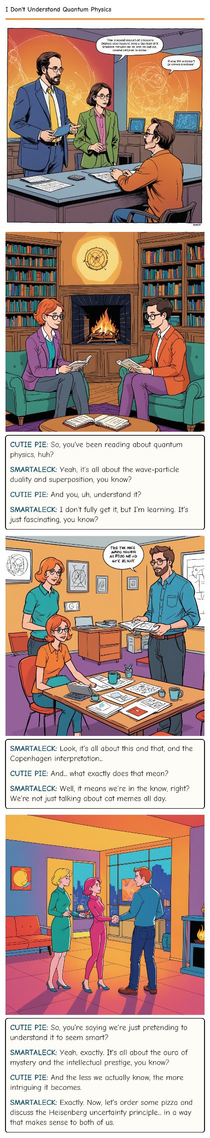 I Don't Understand Quantum Physics