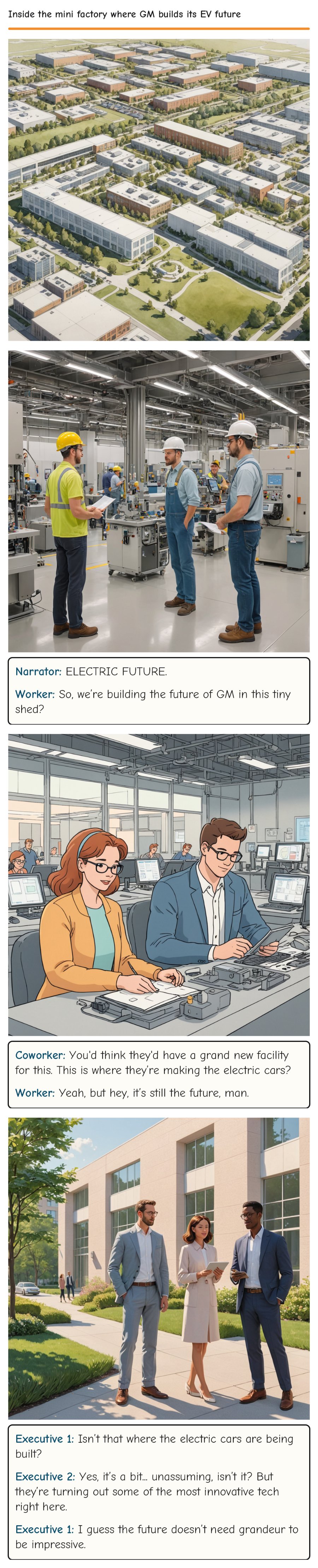 Inside the mini factory where GM builds its EV future