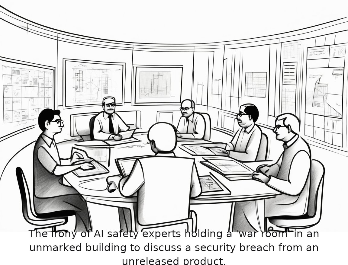 Inside the suddenly explosive world of AI safety — one-panel cartoon