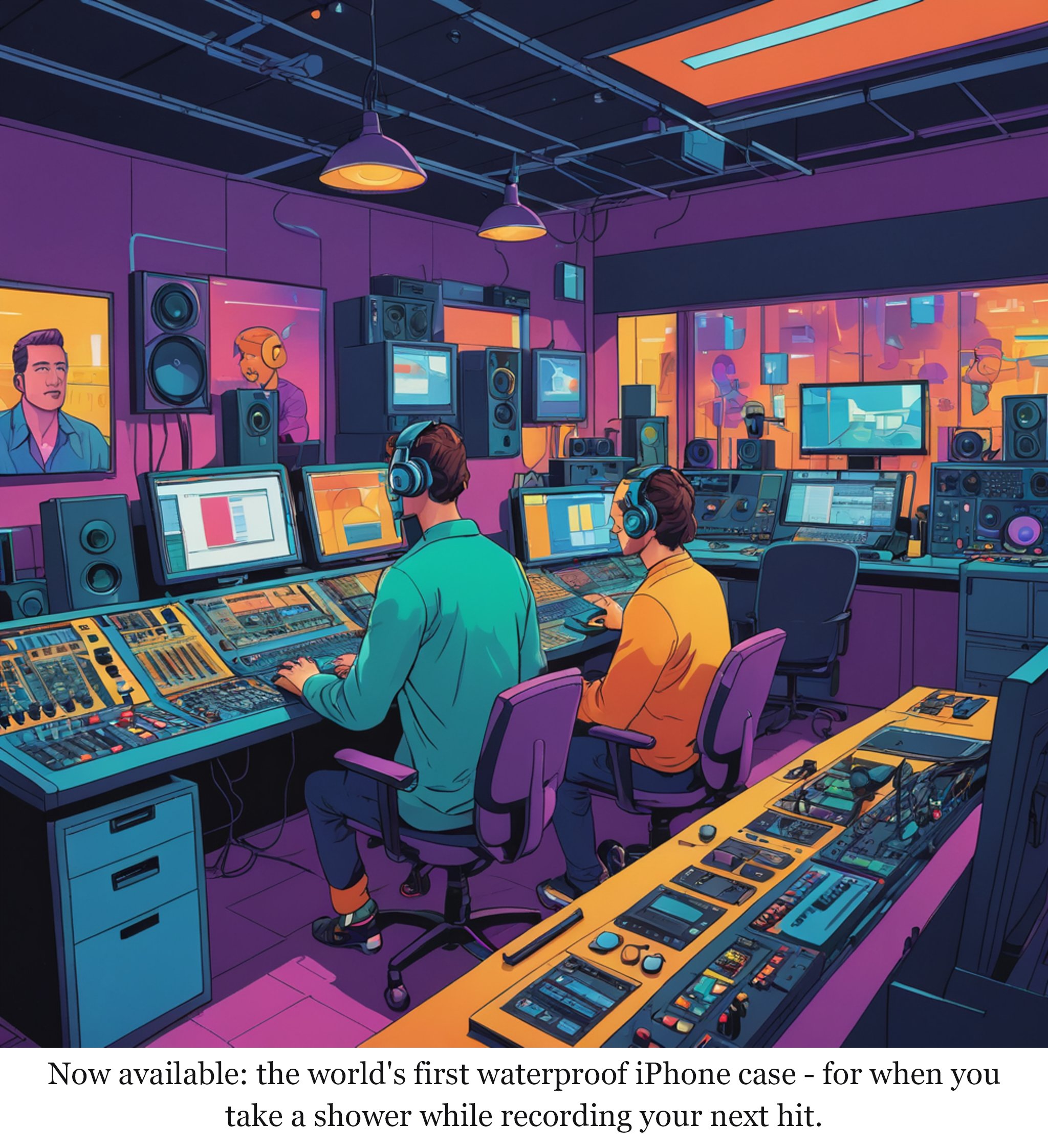 iPhone Lockdown Mode: The pros and cons of enabling Apple's security feature — one-panel cartoon