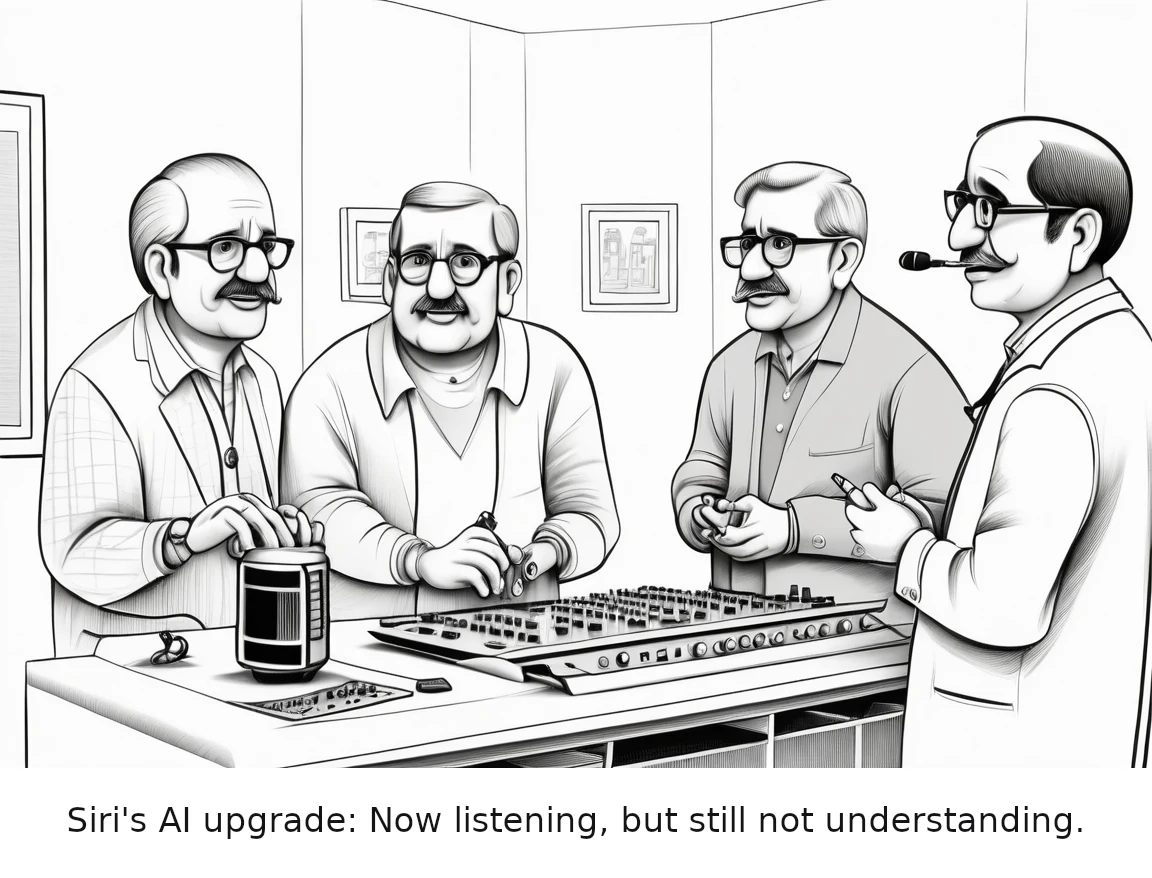 Siri's AI upgrade: Now listening, but still not understanding.