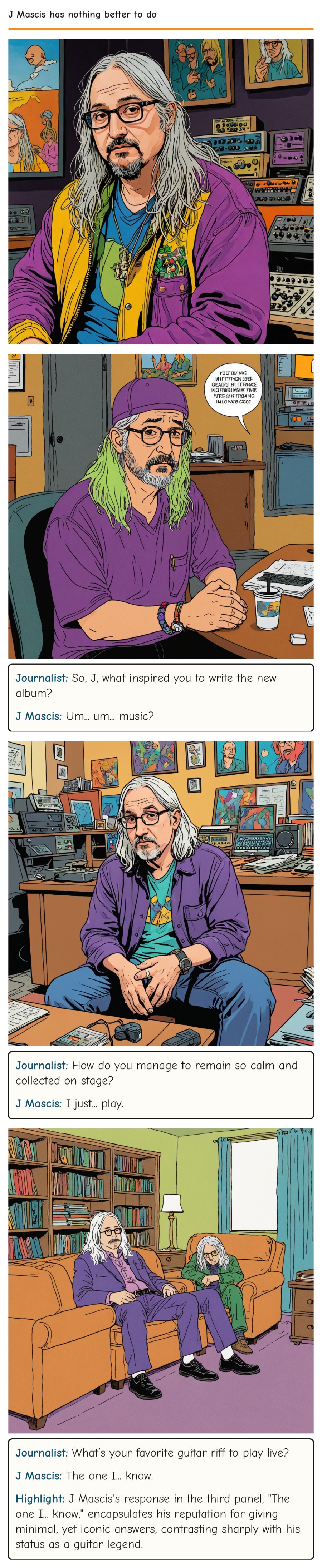 J Mascis has nothing better to do