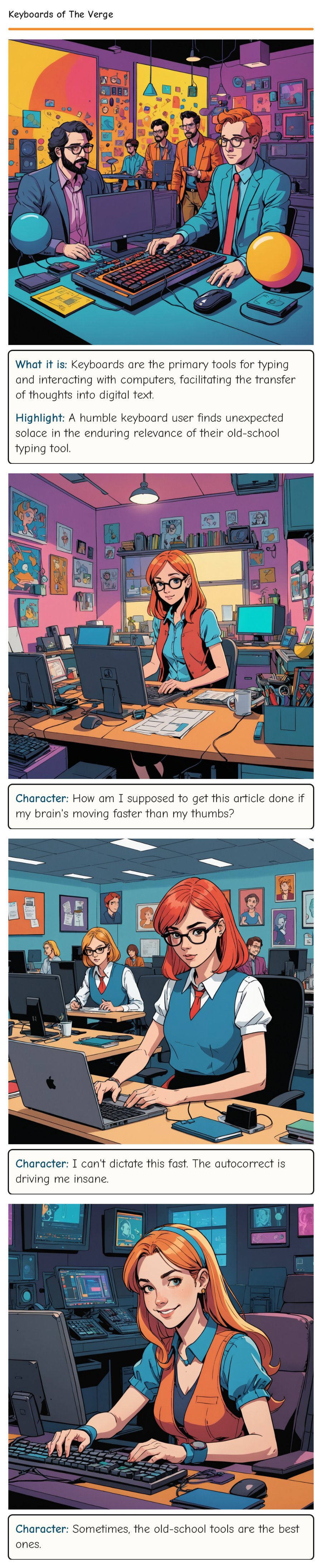 Keyboards of The Verge