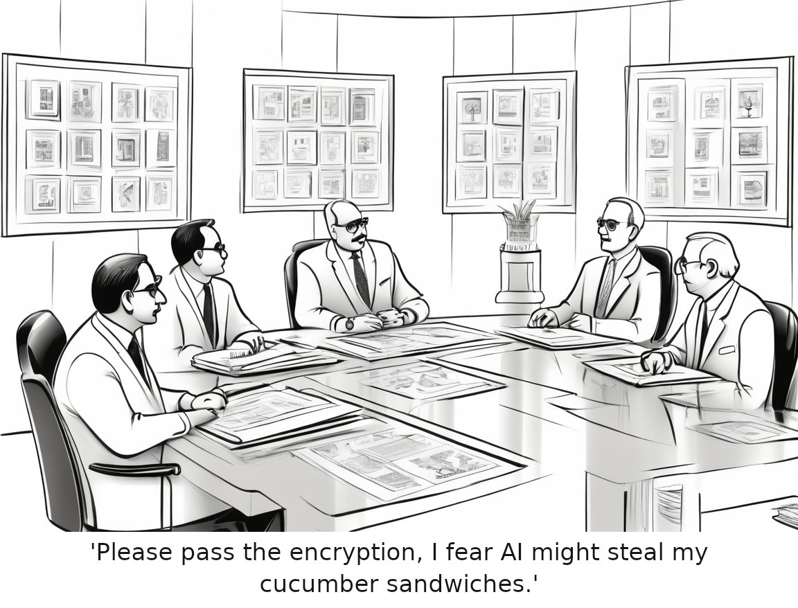 King Charles warns of 'existential danger' of AI falling into wrong hands — one-panel cartoon
