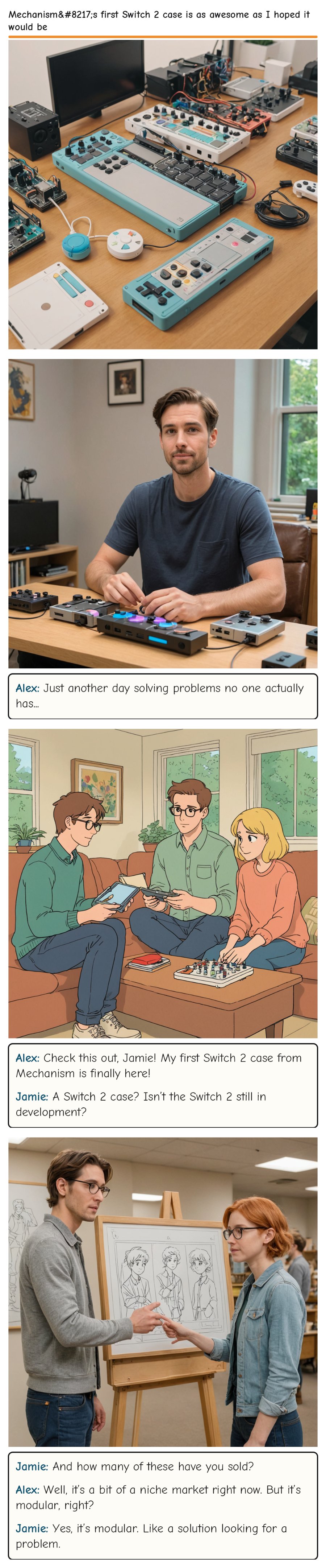 Mechanism’s first Switch 2 case is as awesome as I hoped it would be — comic strip