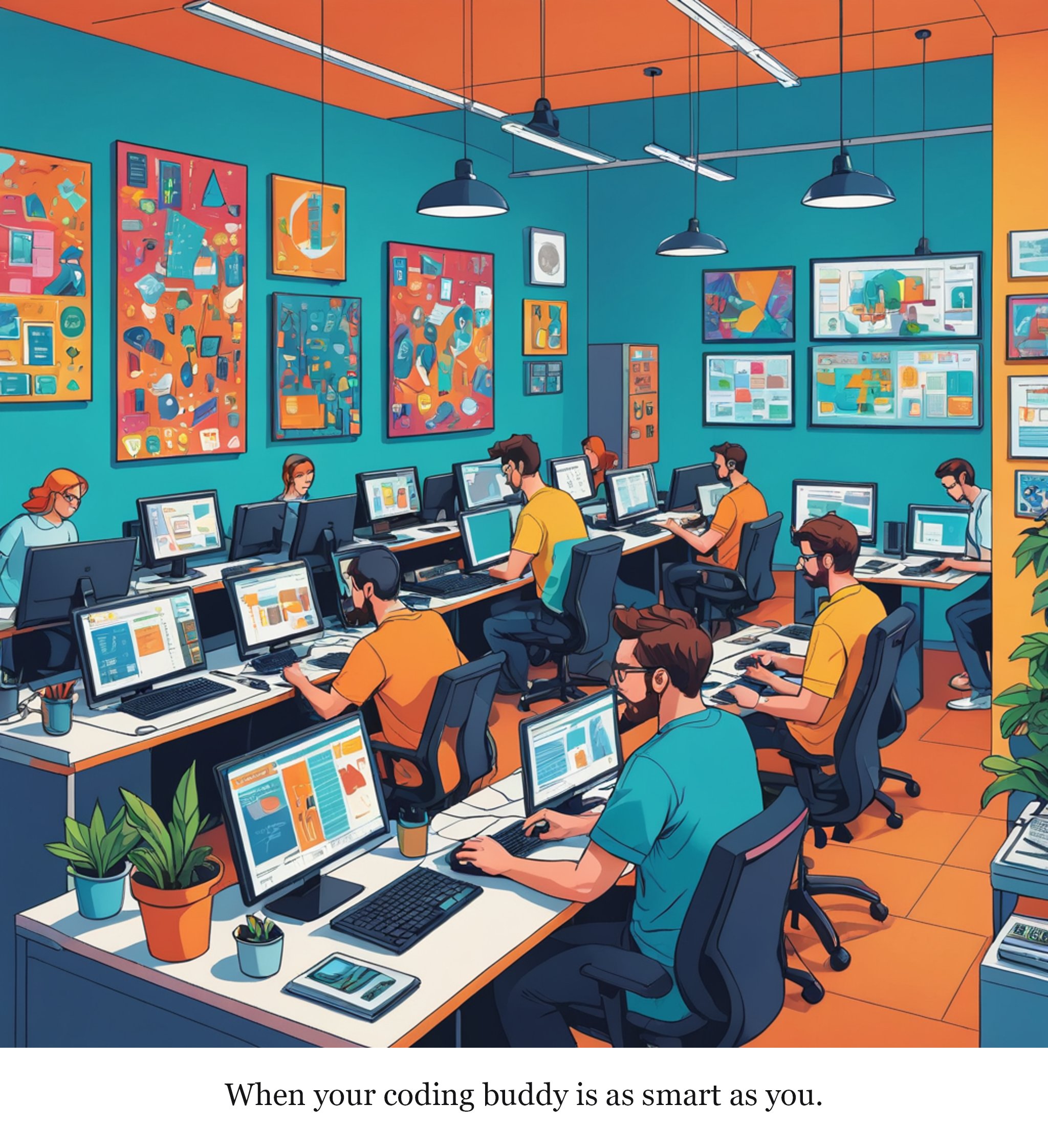 Meta releases its first frontier model, Muse Wonder — one-panel cartoon
