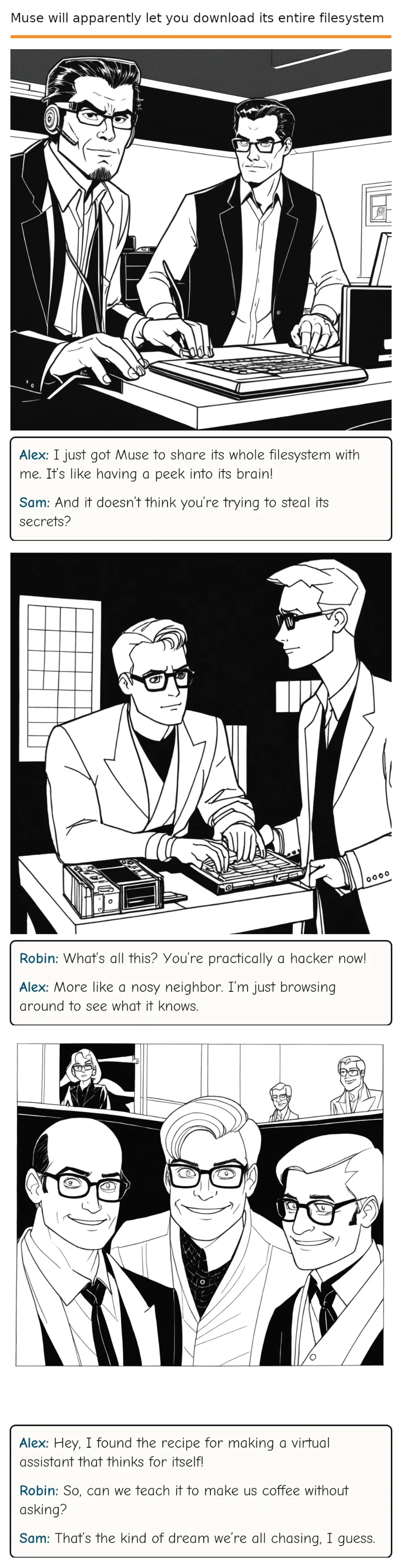 Muse will apparently let you download its entire filesystem — comic strip