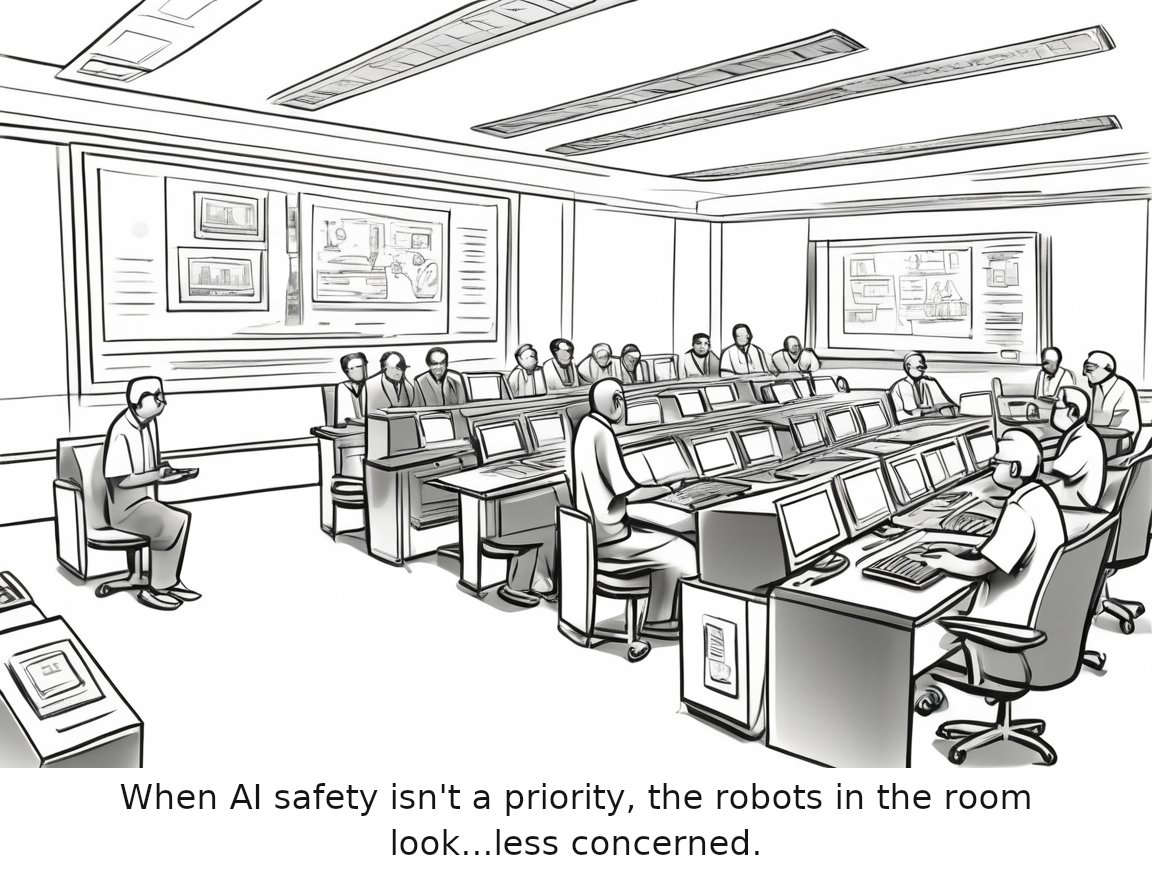 Nvidia boss says AI 'doesn't need new laws' as safety concerns grow — one-panel cartoon