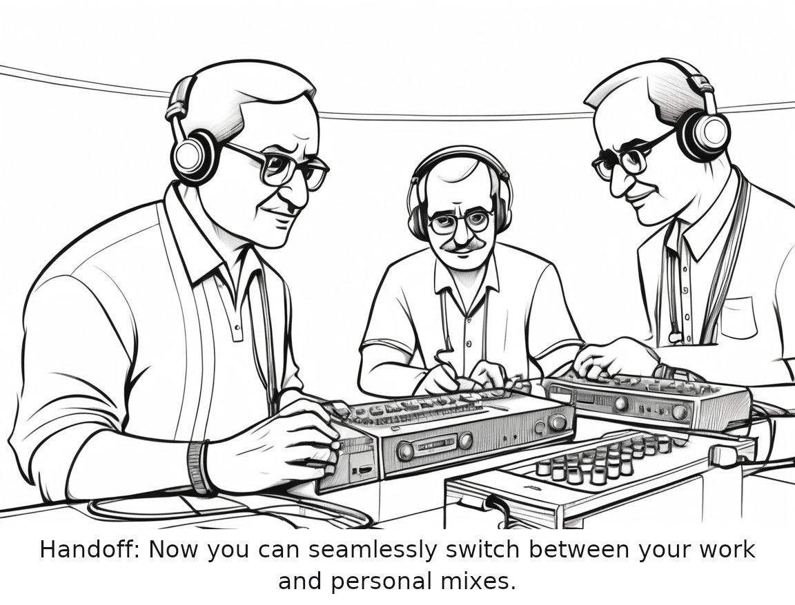 One mobile number, two phones: What is iPhone handoff and which carriers support it? — one-panel cartoon