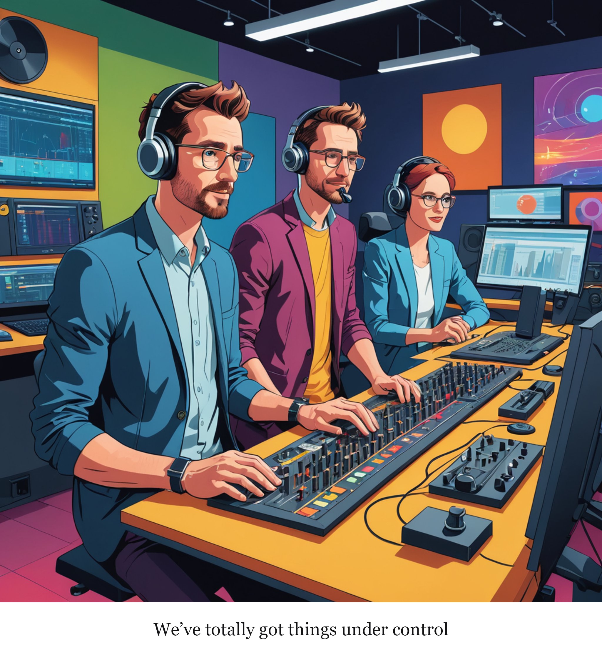 OpenAI disables internet access during model training while Anthropic issues another mea culpa — one-panel cartoon