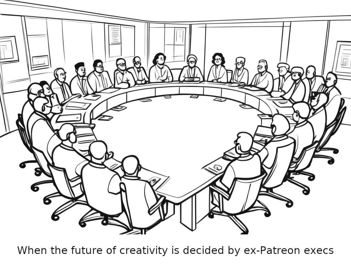 When the future of creativity is decided by ex-Patreon execs