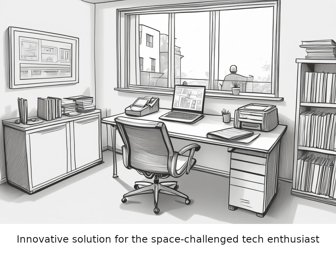 Innovative solution for the space-challenged tech enthusiast