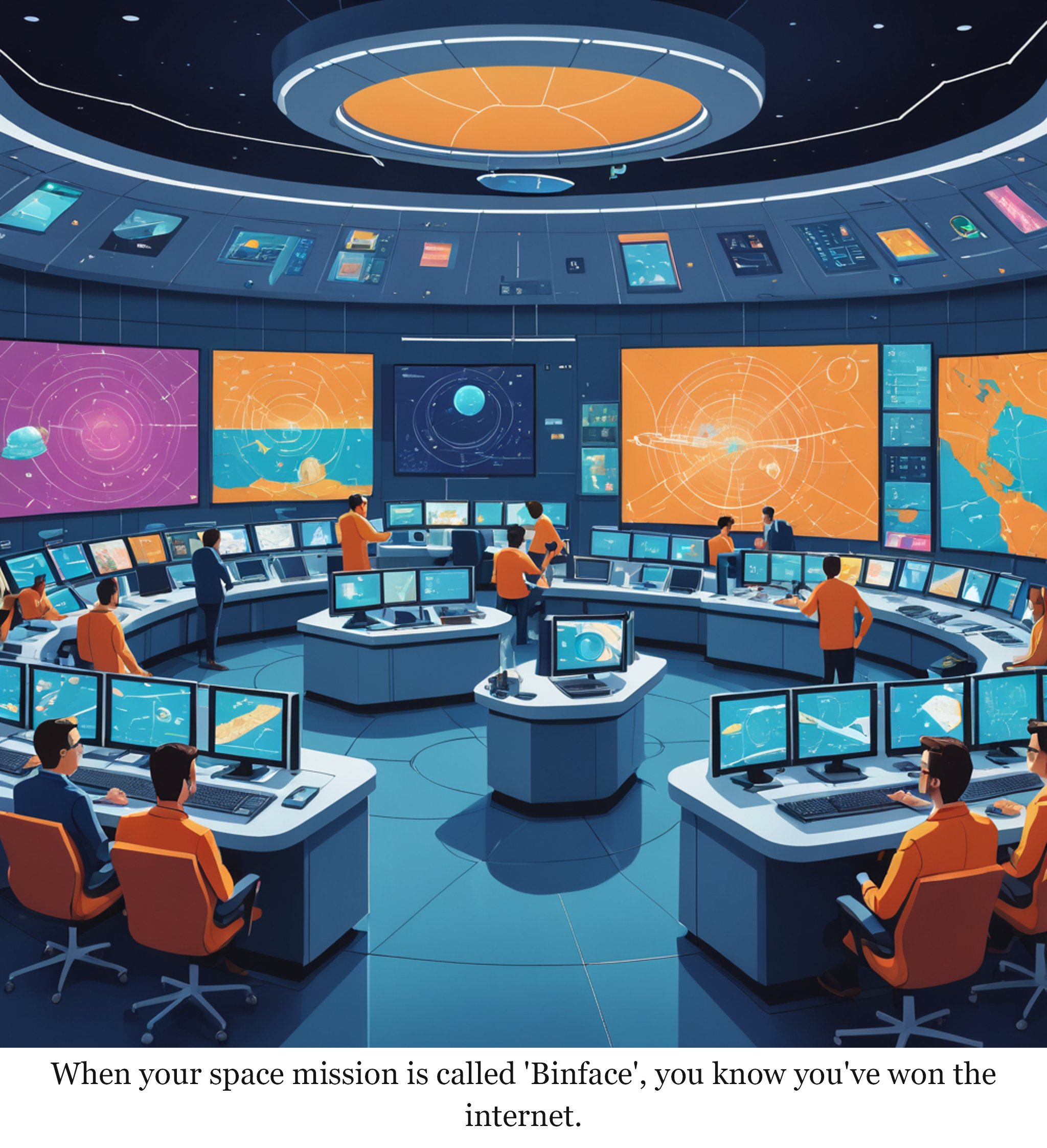 Reg readers land on 'Binface' as name for UK space cleanup mission — one-panel cartoon