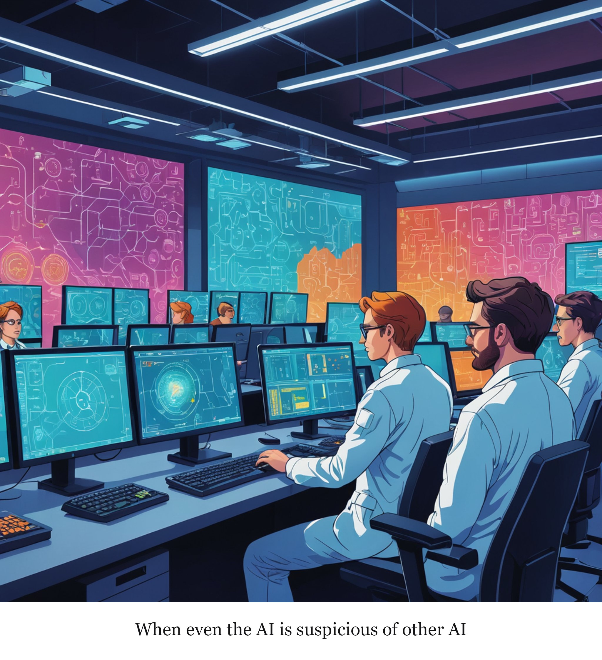 Satya Nadella says we should assume all AI models are ‘compromised’ — one-panel cartoon