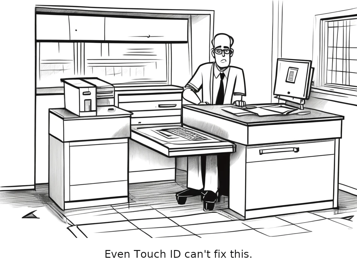 Even Touch ID can't fix this.