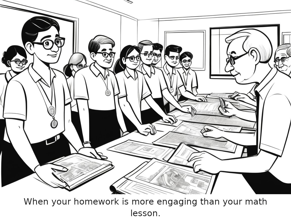 ScrollEd wants to turn textbooks into TikTok — one-panel cartoon