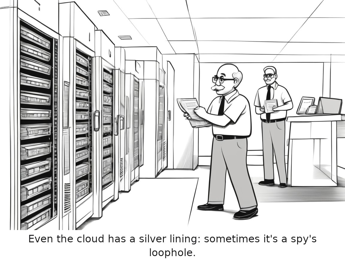 Sensitive UK police data vulnerable to ‘compromise’ by US government and foreign actors — one-panel cartoon