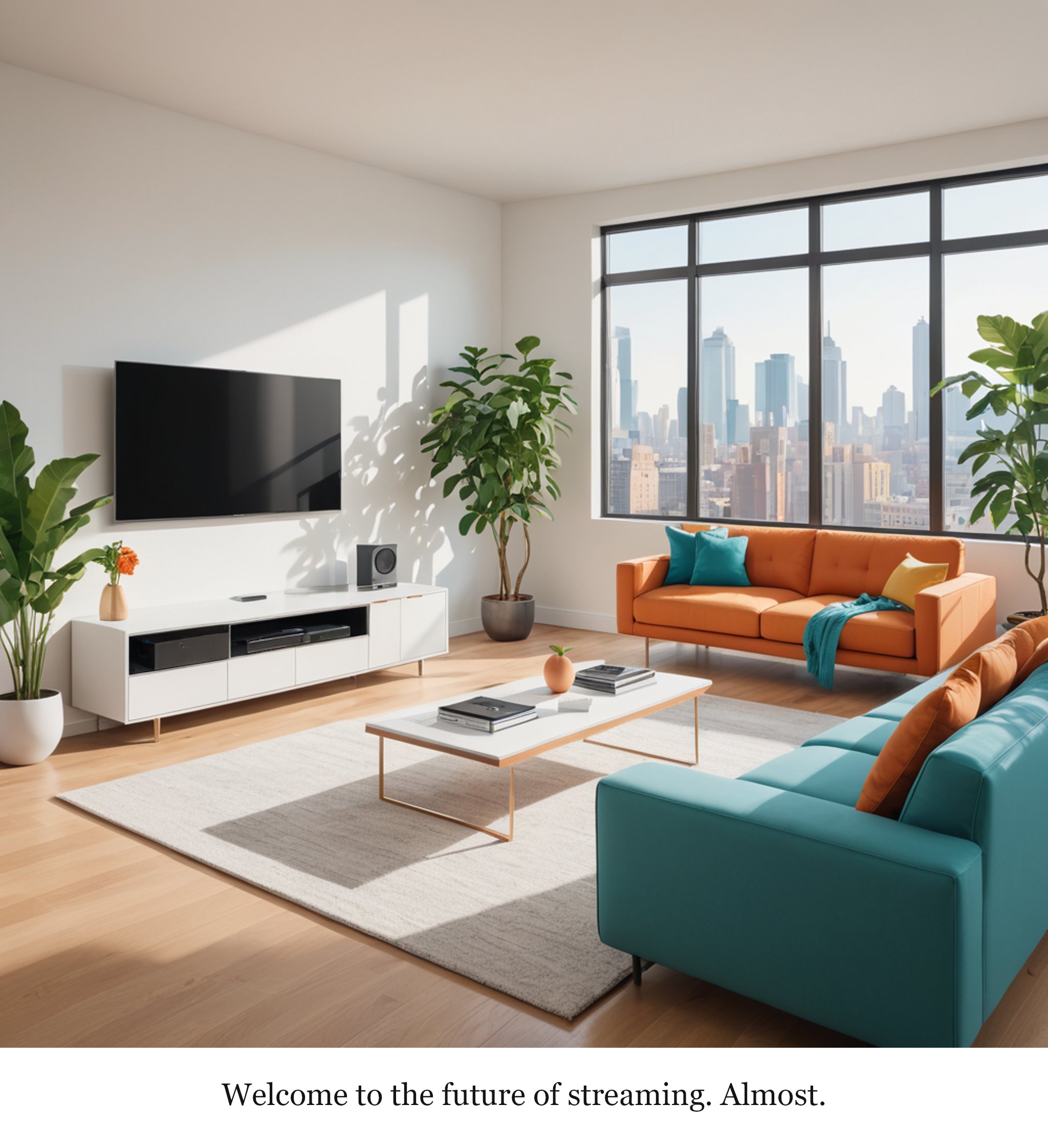 The new Apple TV 4K just got its first (very small) discount — one-panel cartoon