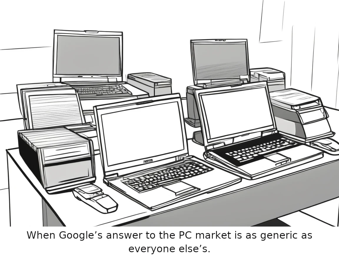 When Google’s answer to the PC market is as generic as everyone else’s.