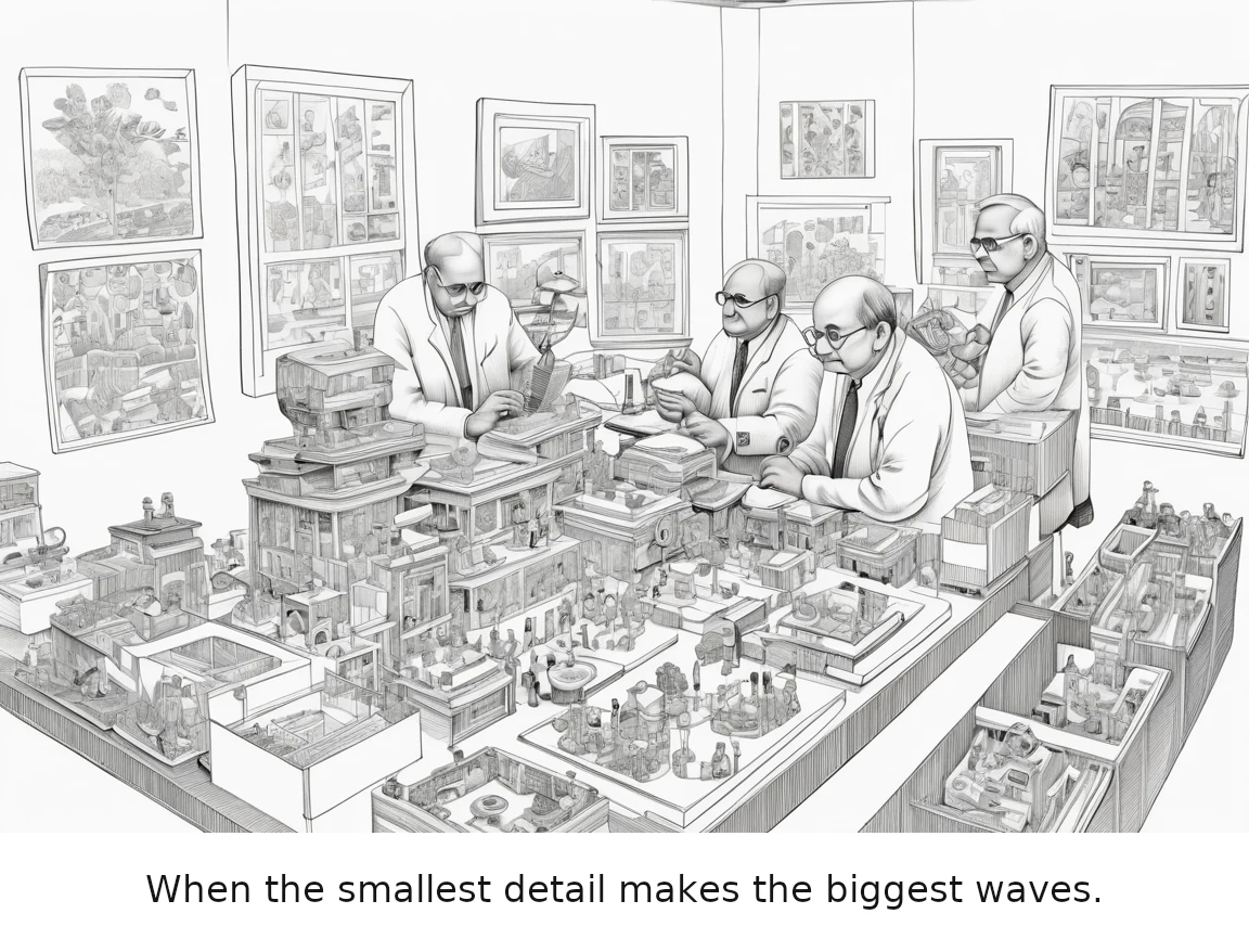 When the smallest detail makes the biggest waves.