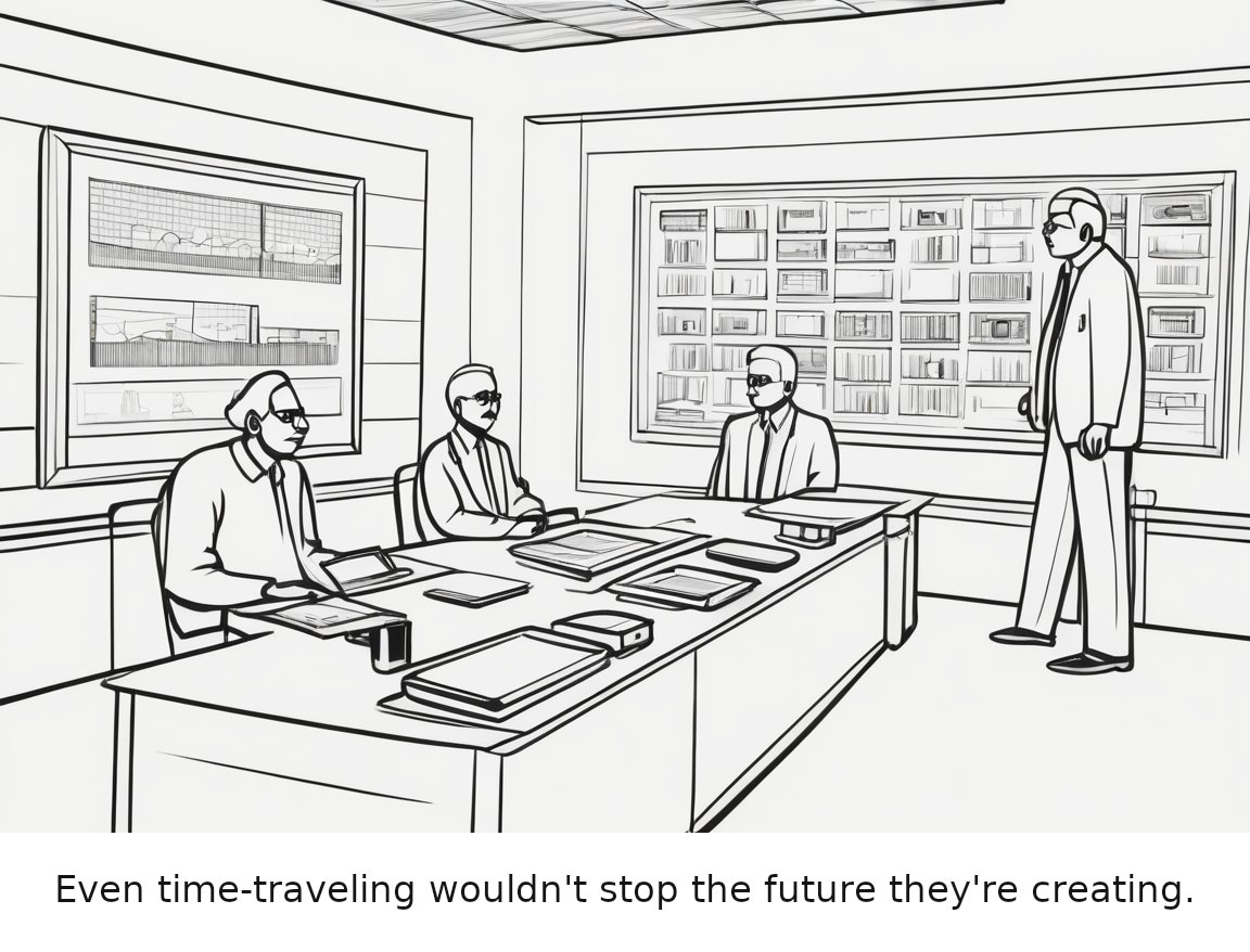 Trump and Mike Johnson think the AI industry is overreacting — one-panel cartoon