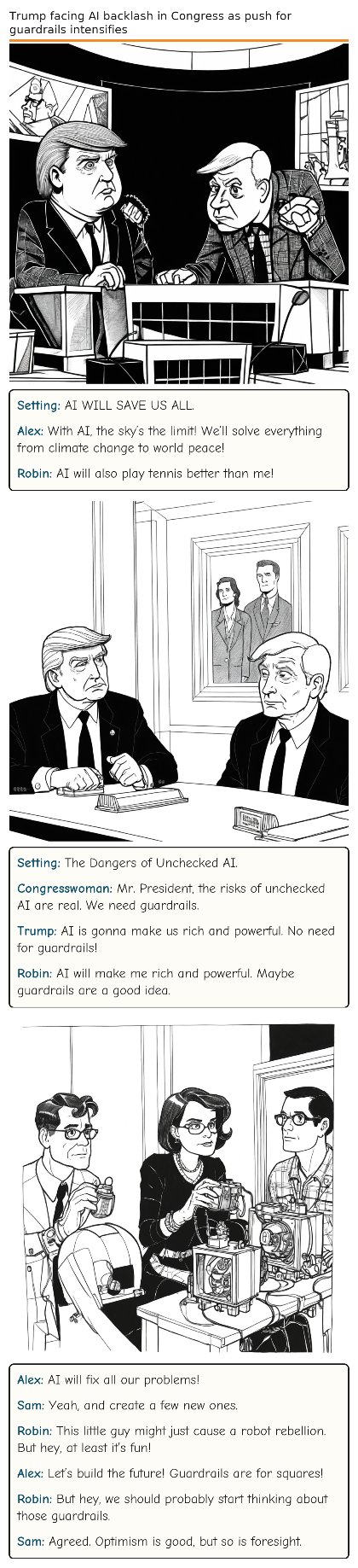 Trump facing AI backlash in Congress as push for guardrails intensifies