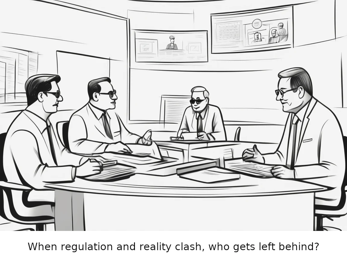 When regulation and reality clash, who gets left behind?