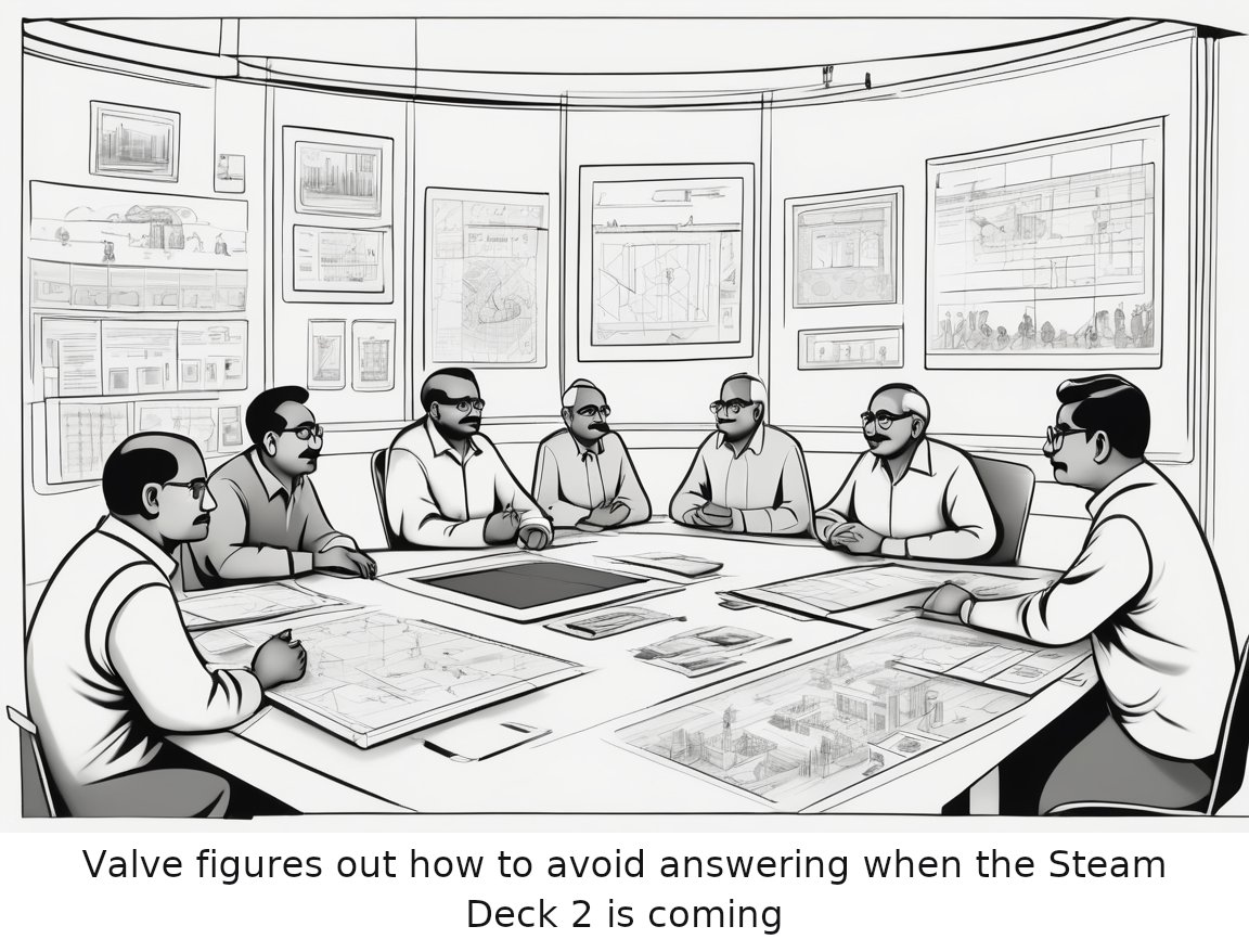 Valve is still figuring out ‘how and when’ to do Steam Deck 2 — one-panel cartoon